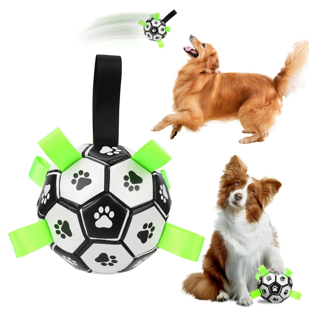 Hunde Ball Spielzeug mit integrierten Zugleinen