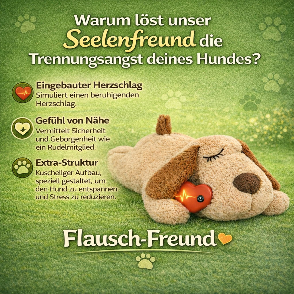 Seelenfreund™ – löst die Trennungsangst deines Hundes