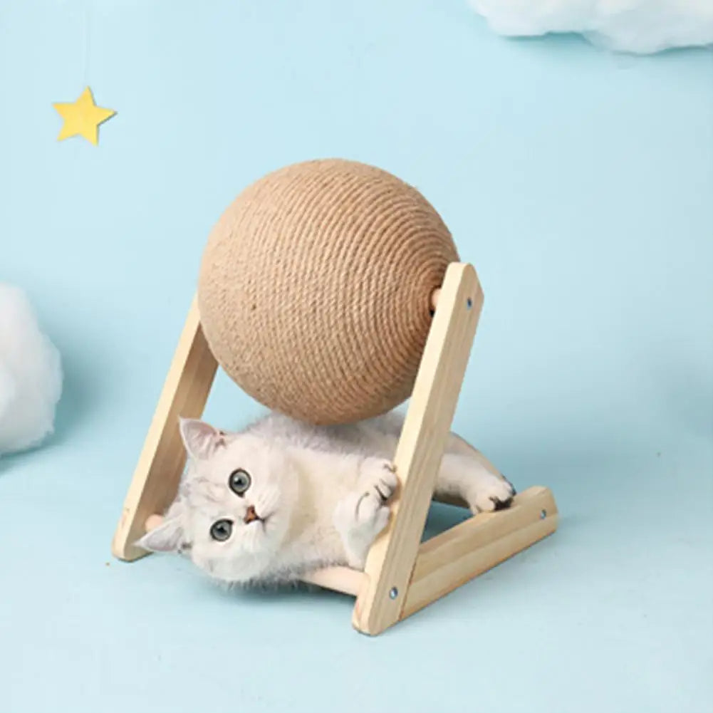 Katzen Kratzkugel aus Sisal