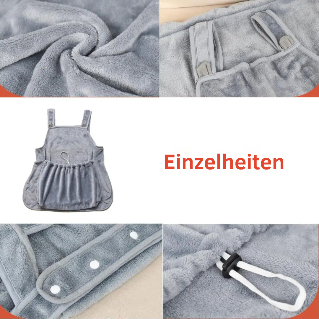 Gemütliche Katzenschürze