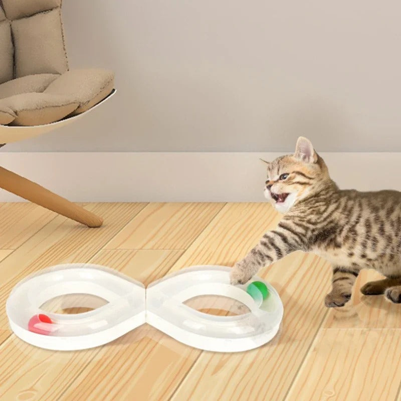 Drehteller-Katzenspielset