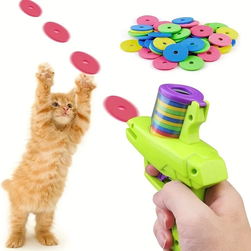 Lustige Katzenspielzeuge Kreativer Turnip Gun