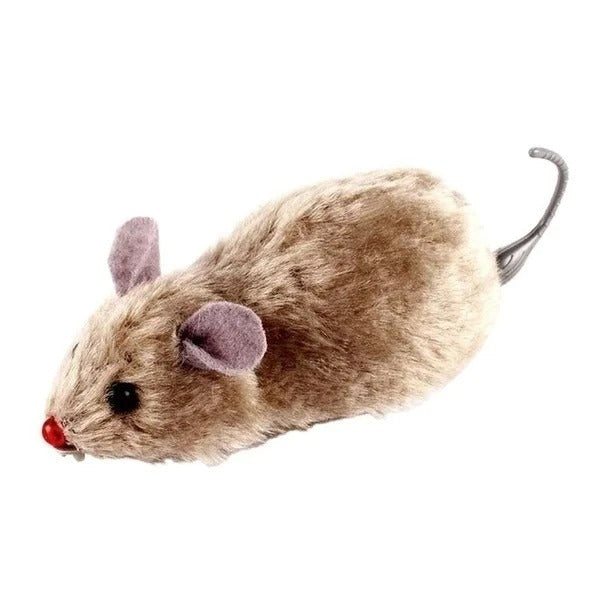 Lustige lebensechte Plüschmaus Laufende Ratten Spielzeug
