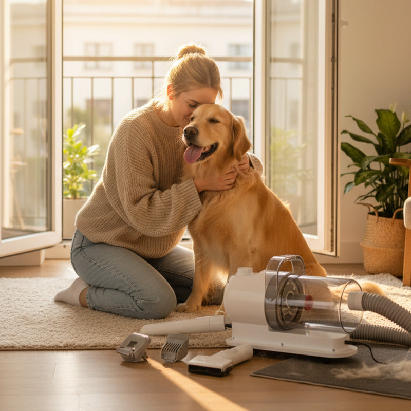 ✨🌀All-in-One-Staubsauger-Set für die Tierpflege🐈🐕