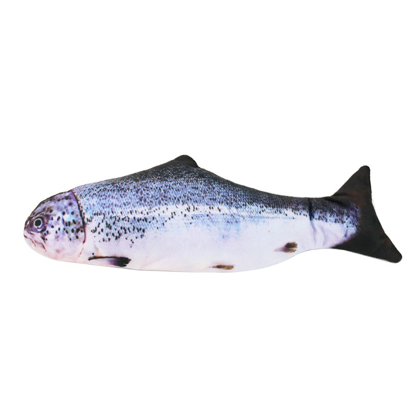 Interaktiver Zappel Fisch Hundespielzeug
