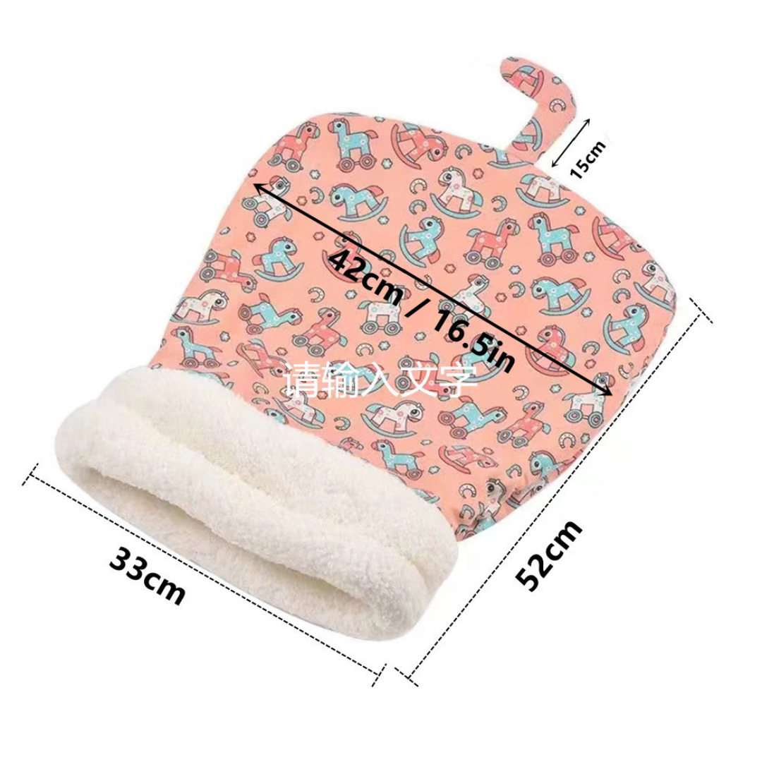 Gemütliches Katzen Schlafsack Kuschelbett