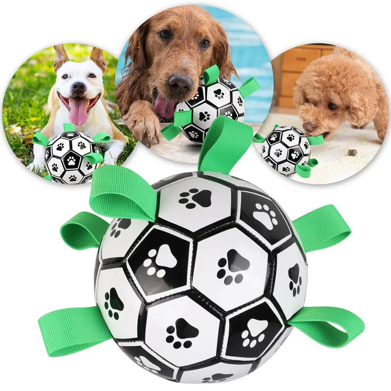 Hunde Ball Spielzeug mit integrierten Zugleinen
