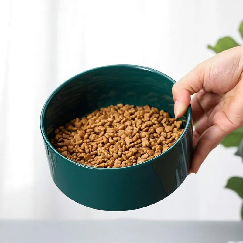 Edelholz Keramik Futternapf