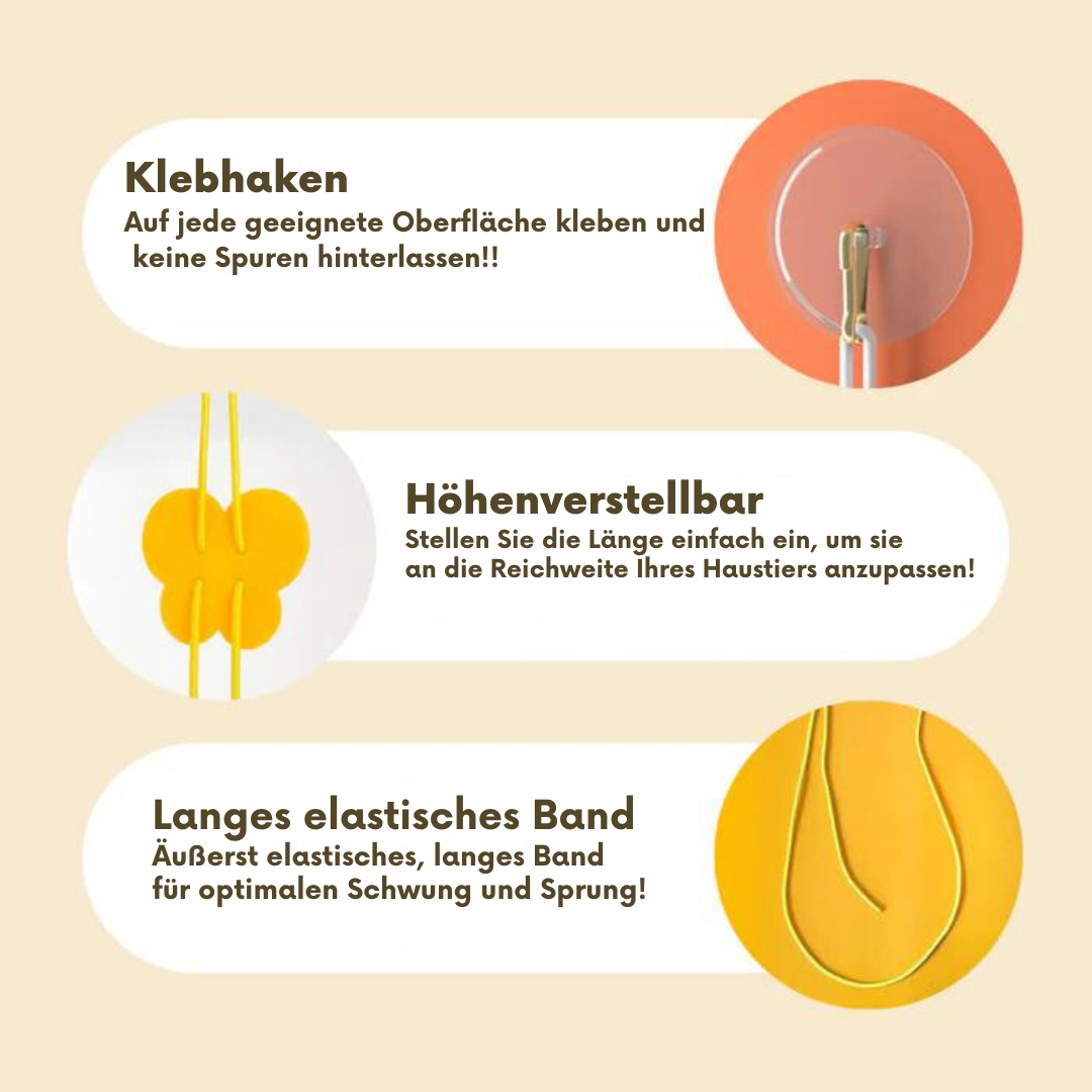 Hängendes Katzenspielzeug