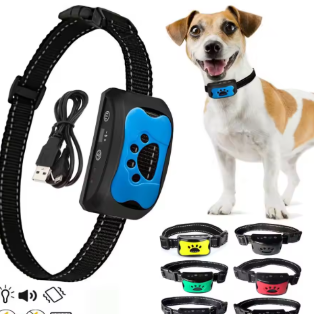 Tierschutz Anti-Bell-Hundetrainingshalsband – Stille Pfoten