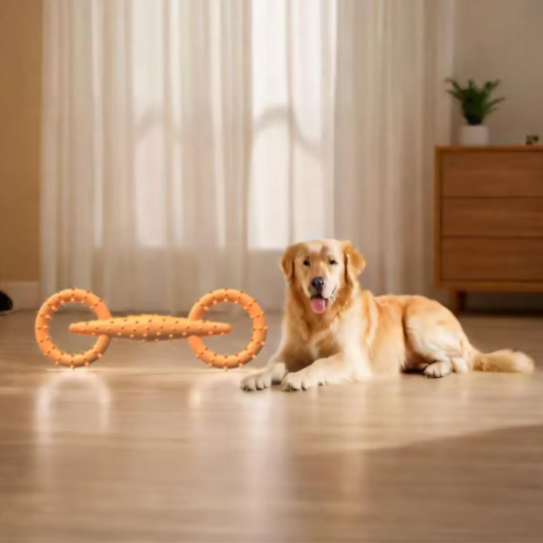 Hundezerr-Ring Kauspielzeug für Welpen