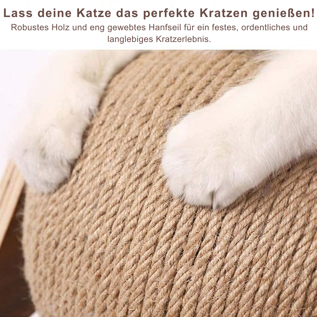 Katzen Kratzkugel aus Sisal