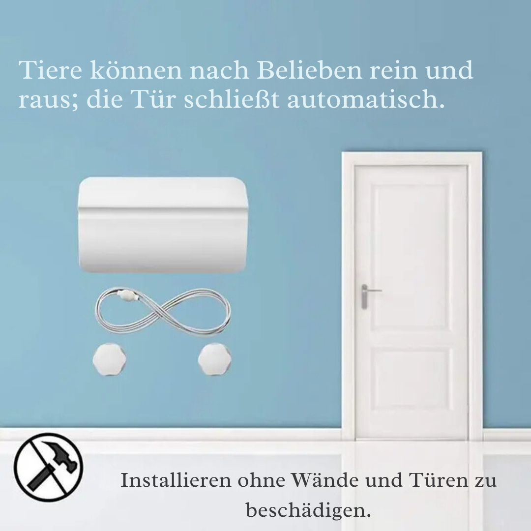 Automatischer Türöffner für Haustiere