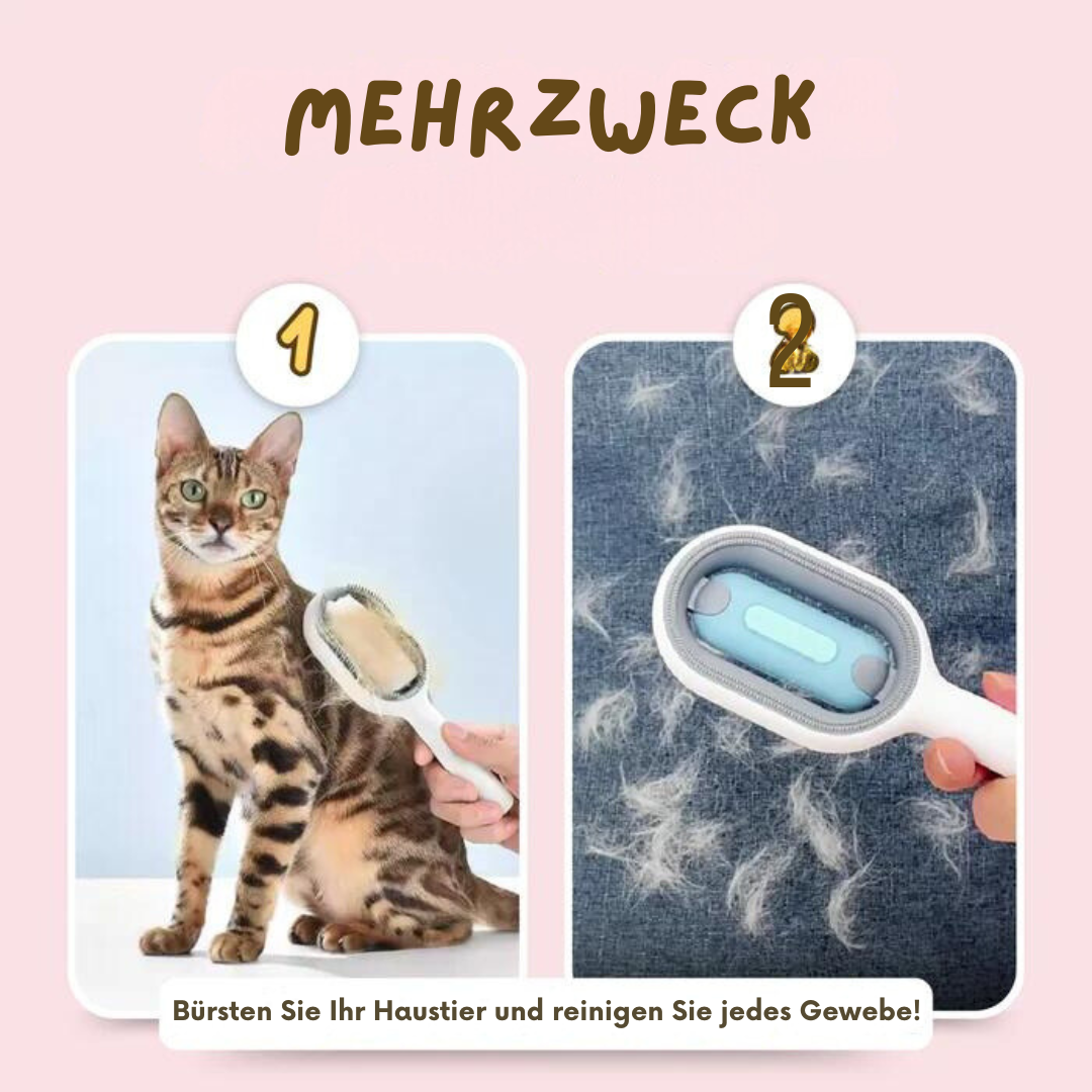Klebrige Haustierbürste