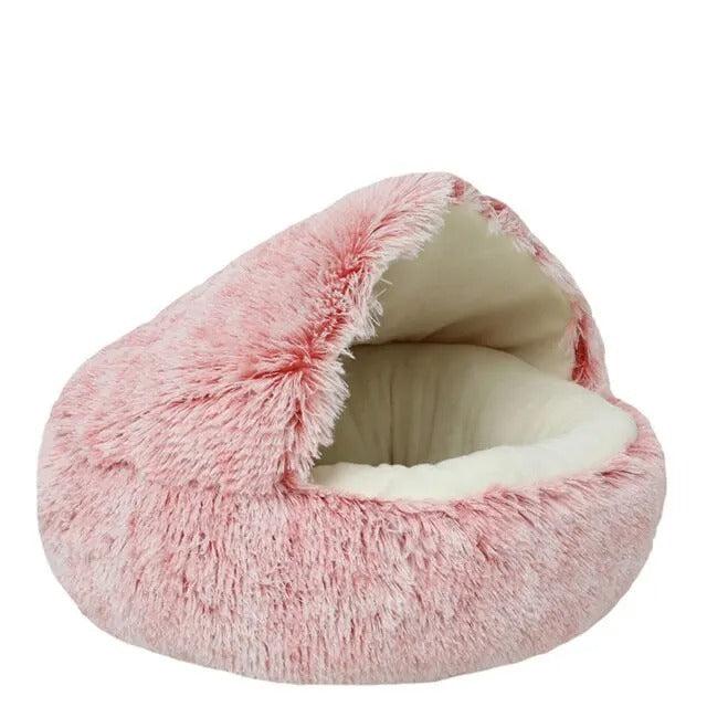 2-in-1 Katzen Kuschelhöhle