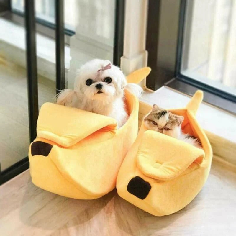 Bananen-Katzenbett