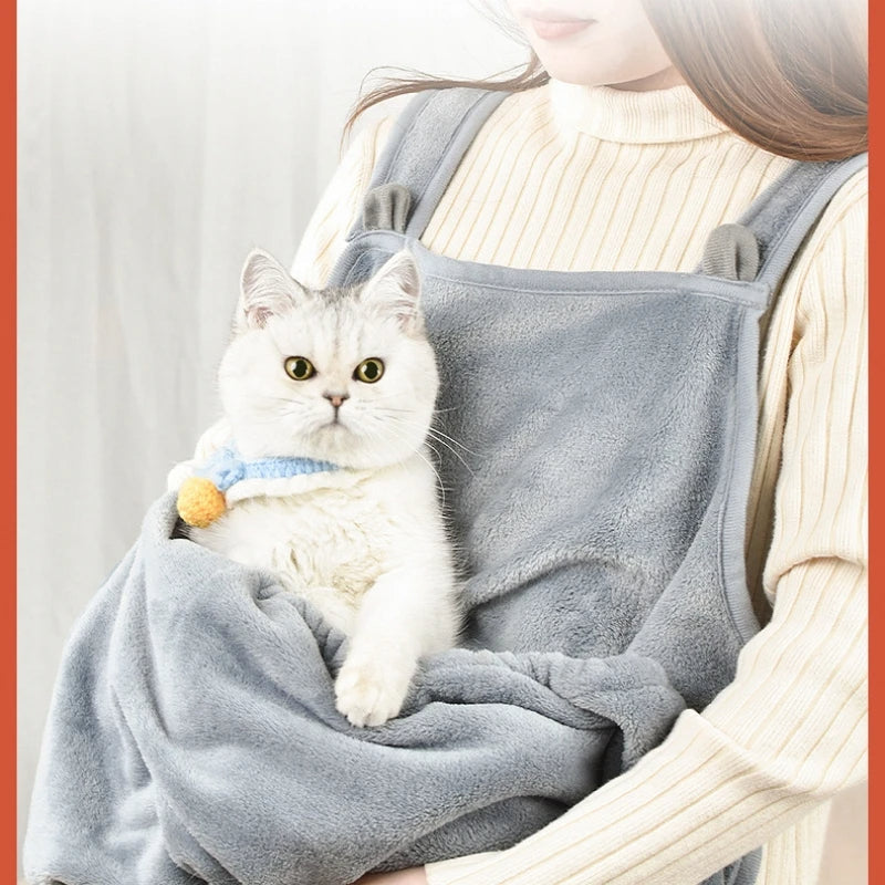 Gemütliche Katzenschürze